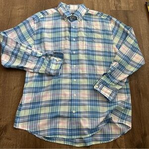 Vineyard Vines Classic fit Tucker long sleeve button down shirt. Sz Large